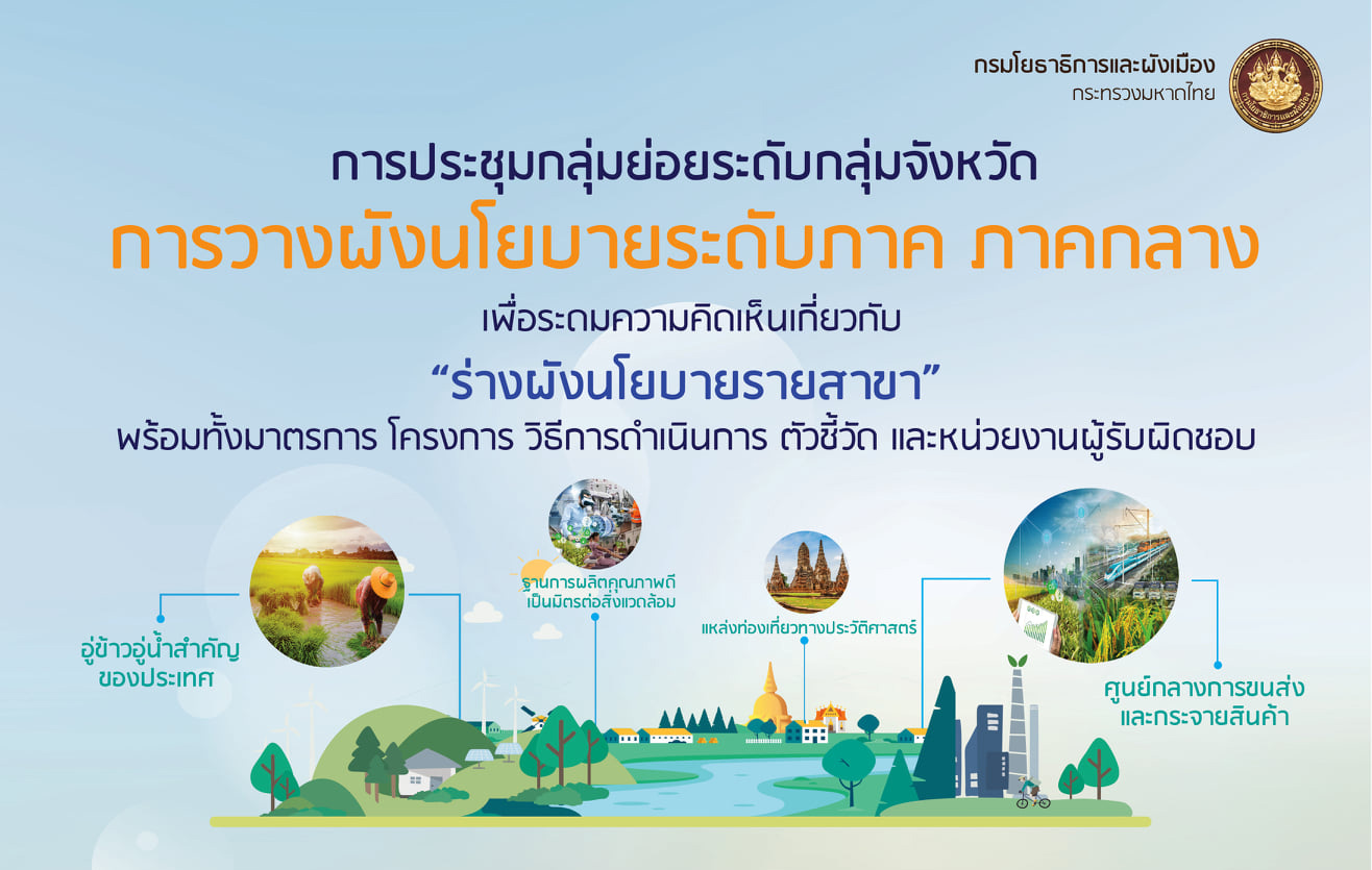 การประชุมกลุ่มย่อยระดับกลุ่มจังหวัด